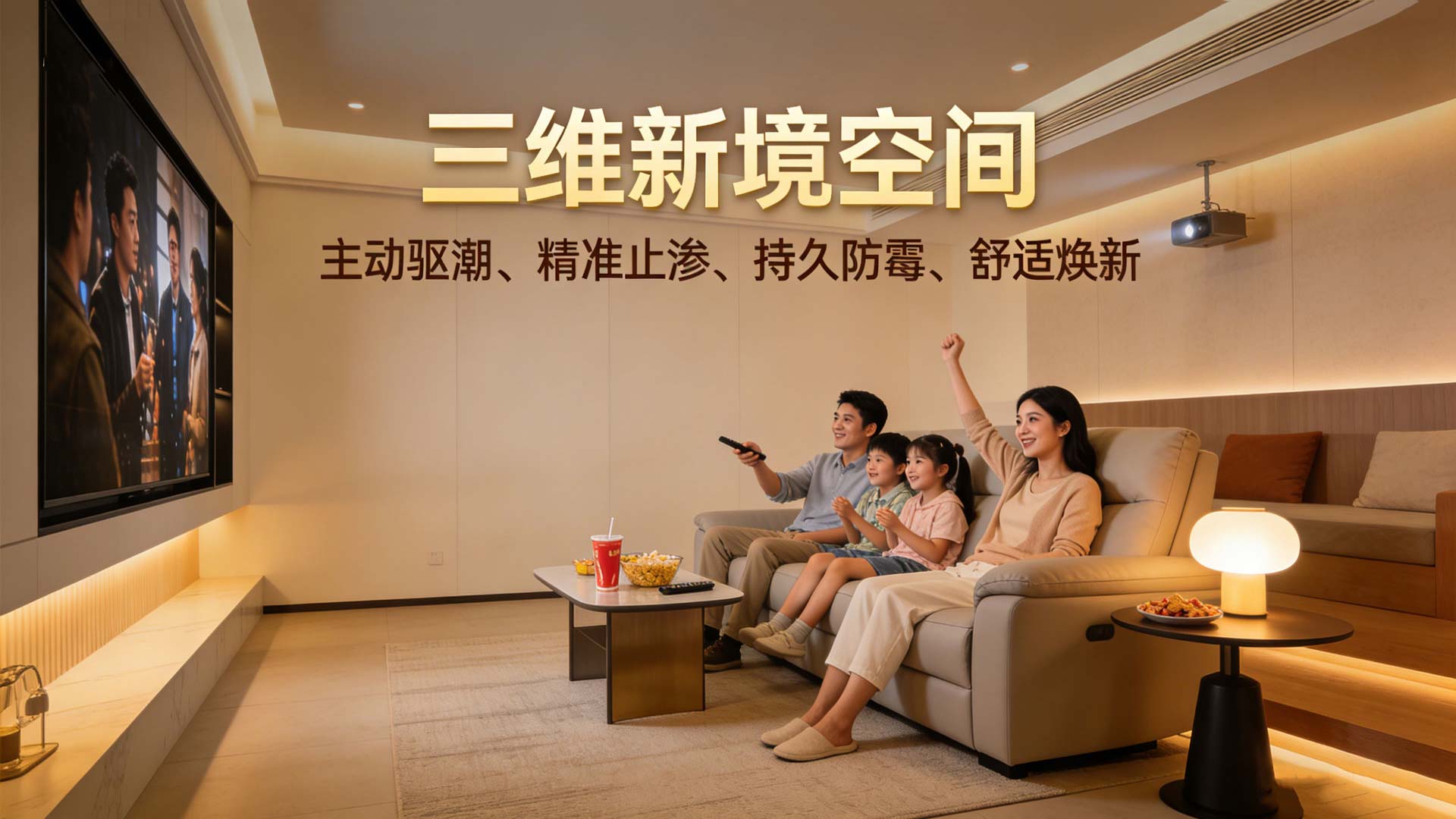 立威三维新境空间 | 南京高端住宅地下室防水防潮防霉 - 立威防潮官网